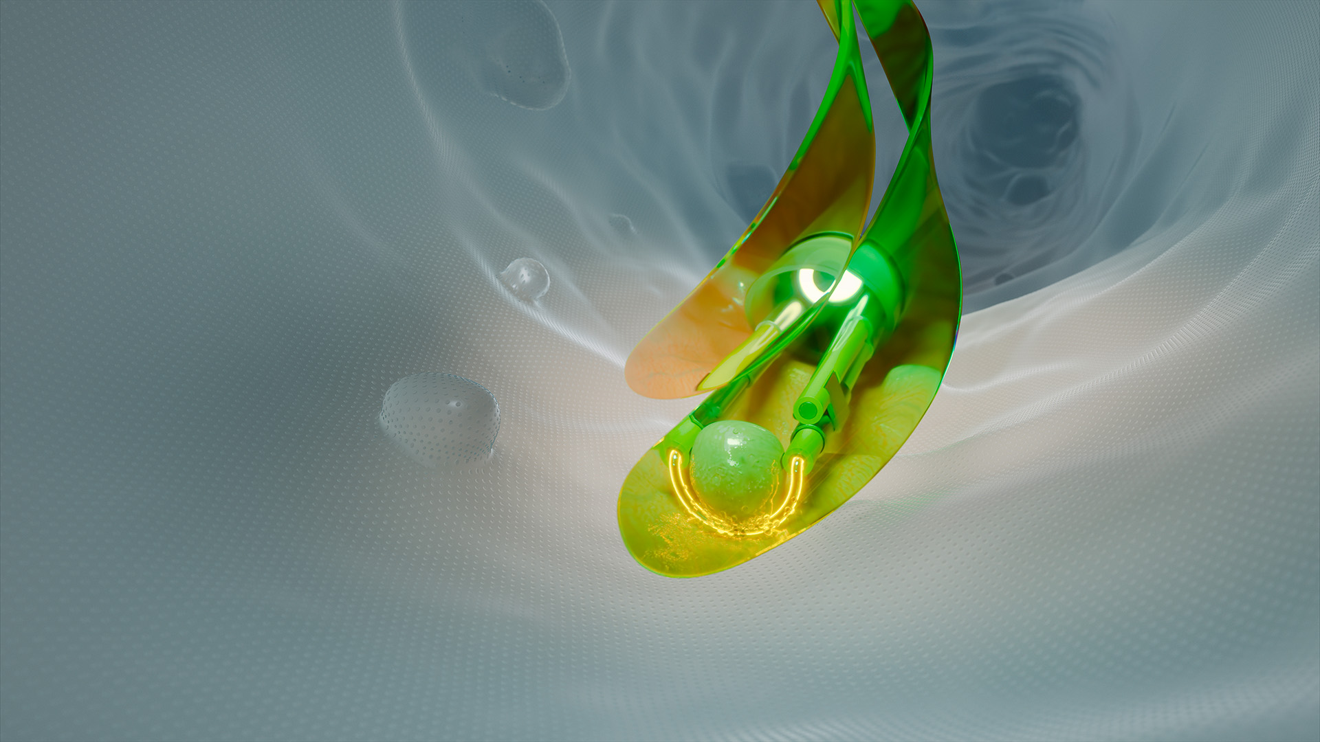 Gimmi Keyvisuals Elektrode Gimmi Keyvisuals Elektrode im Bauchraum