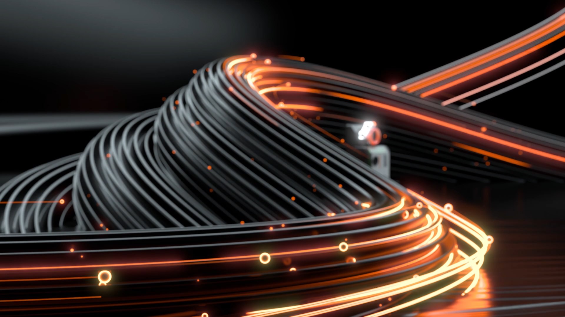 Gruner Volumenstromregler 327 VAV 3D Produktfilm Gruner Volumenstromregler 3D Animation eines Luftstroms