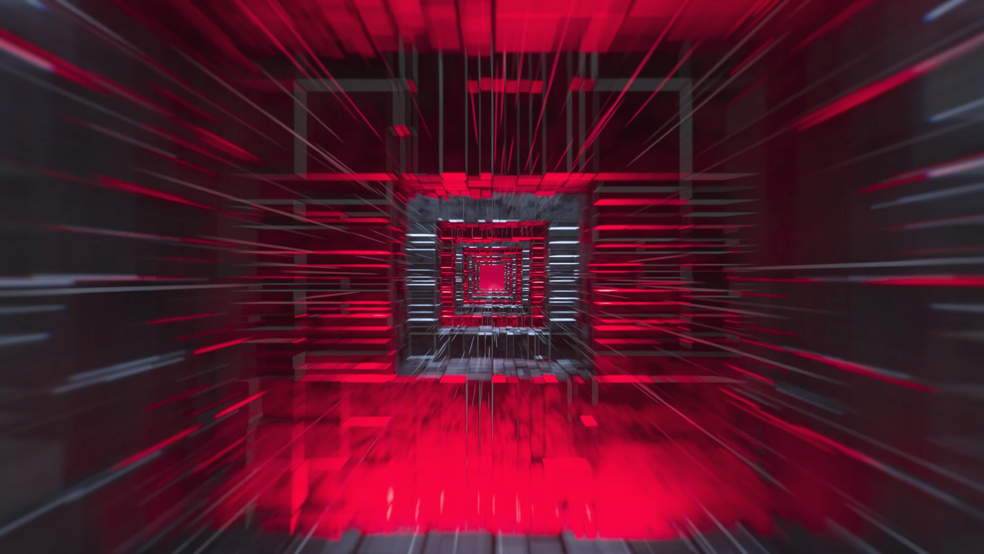 Hermle RS-05 Kampagne Social Media Grid 3D Animation eines fallenden Würfels