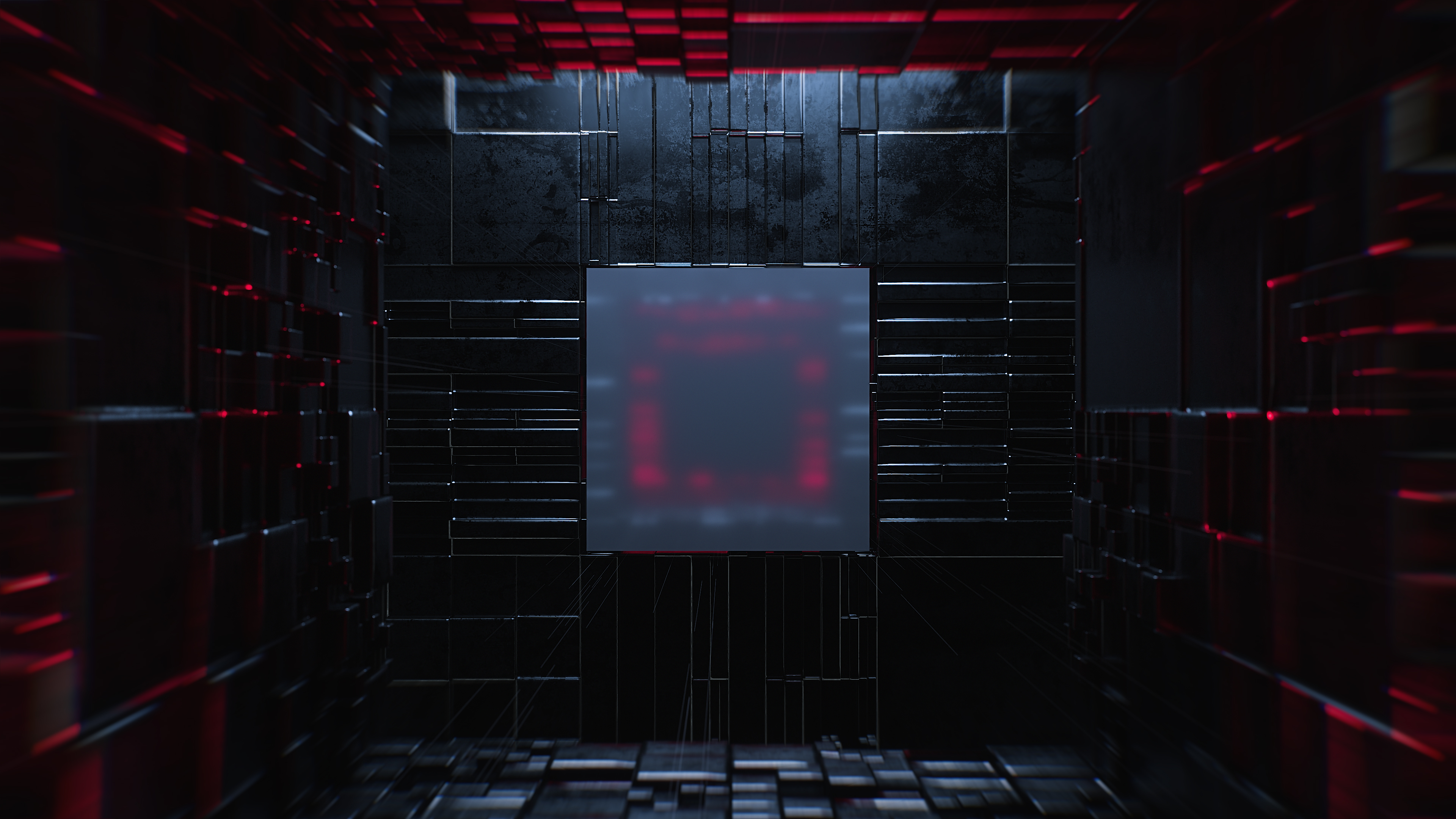 Hermle RS-05 Kampagne Social Media Transformation 3D Animation eines fallenden Würfels