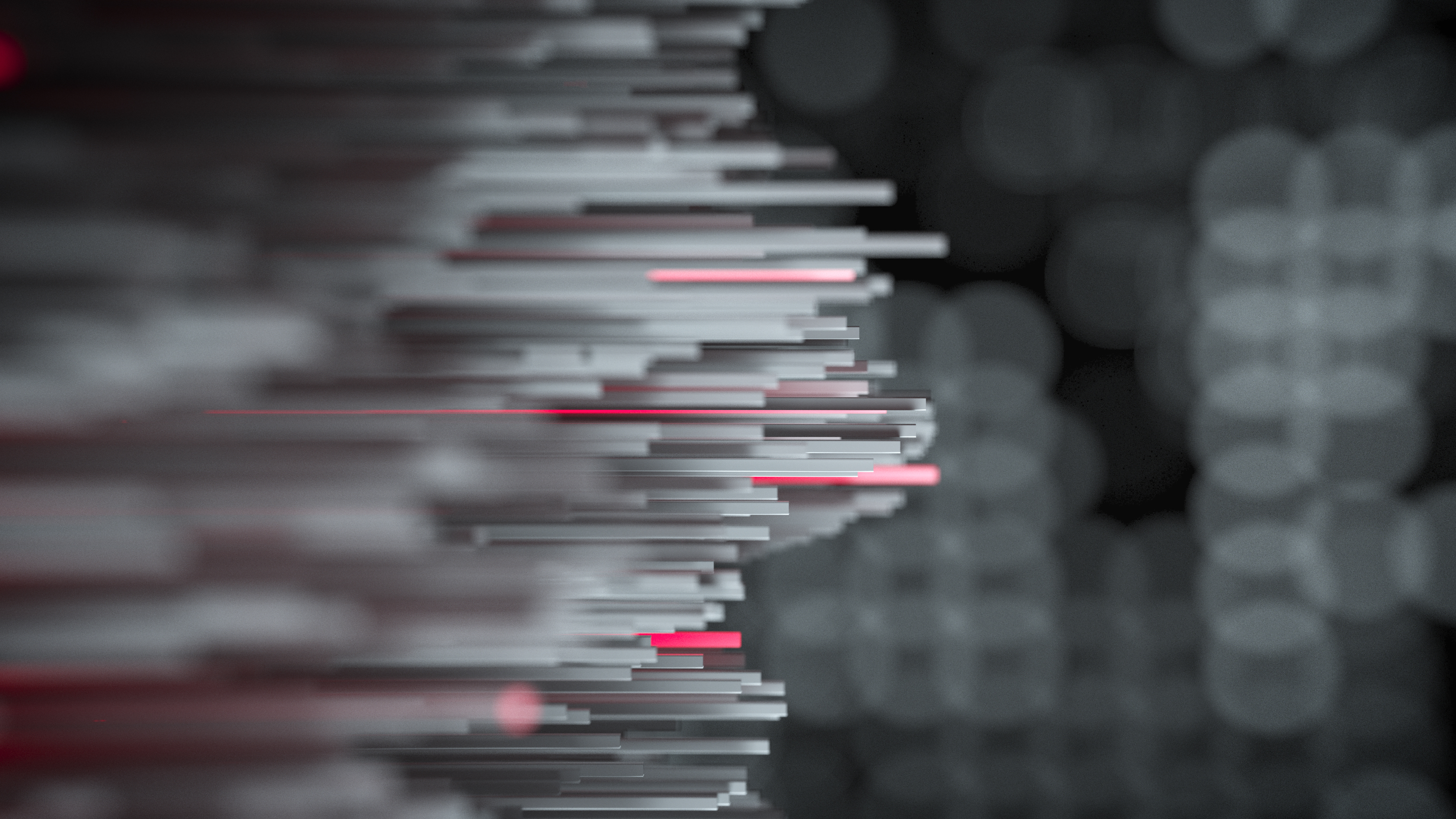 Hermle RS1 Kampagne Social Media Film Transformation 3D Simulation von animierten Linien aus Stahl