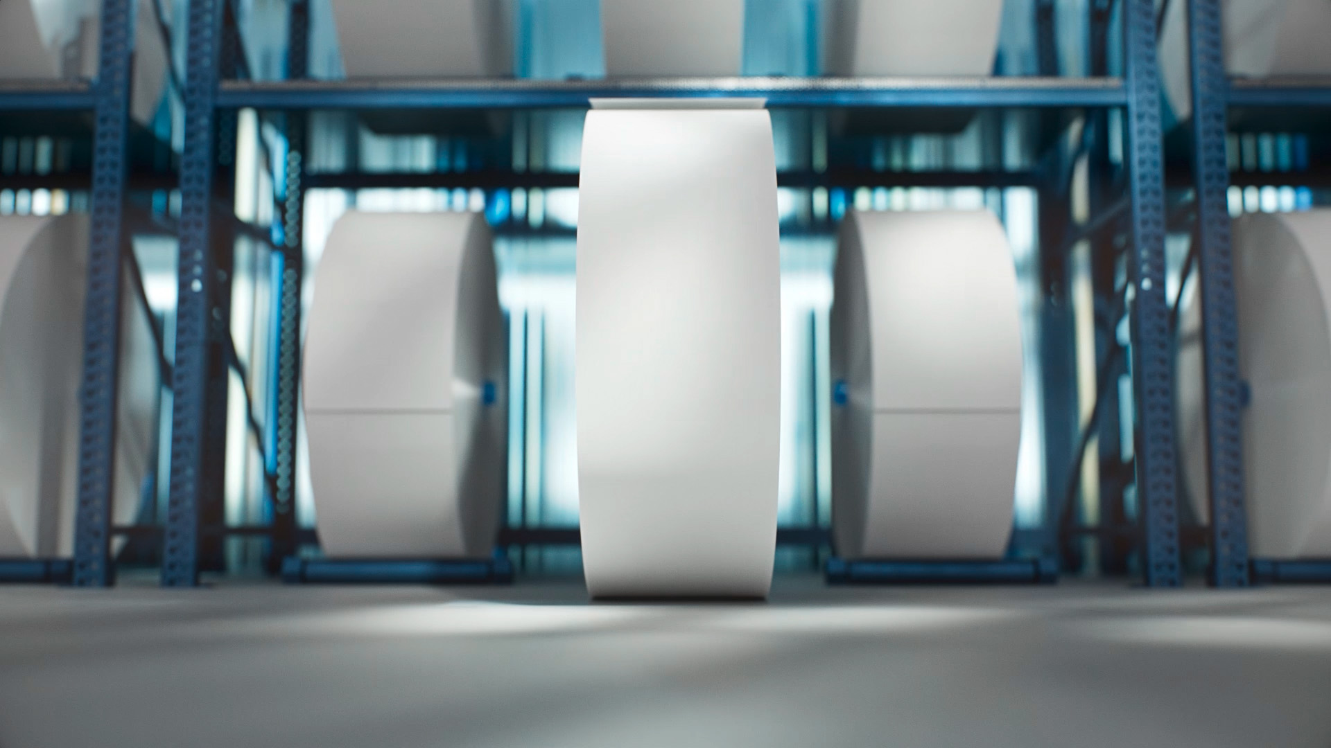 Hunkeler Imagefilm Still Papierrollen Hunkeler Imagefilm Still Papierrollen