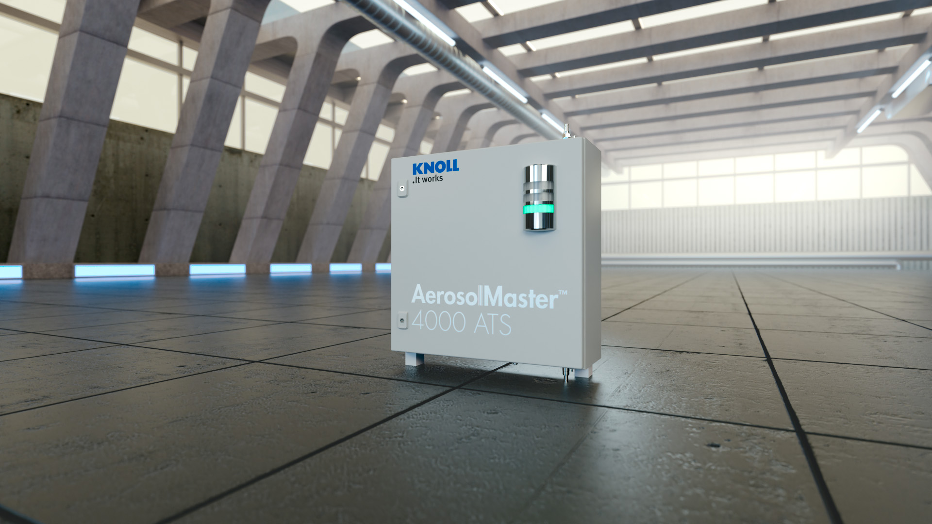 Knoll Produktfilm AerosolMaster Produktstill in Halle Knoll Produktfilm AerosolMaster Produktstill in Halle