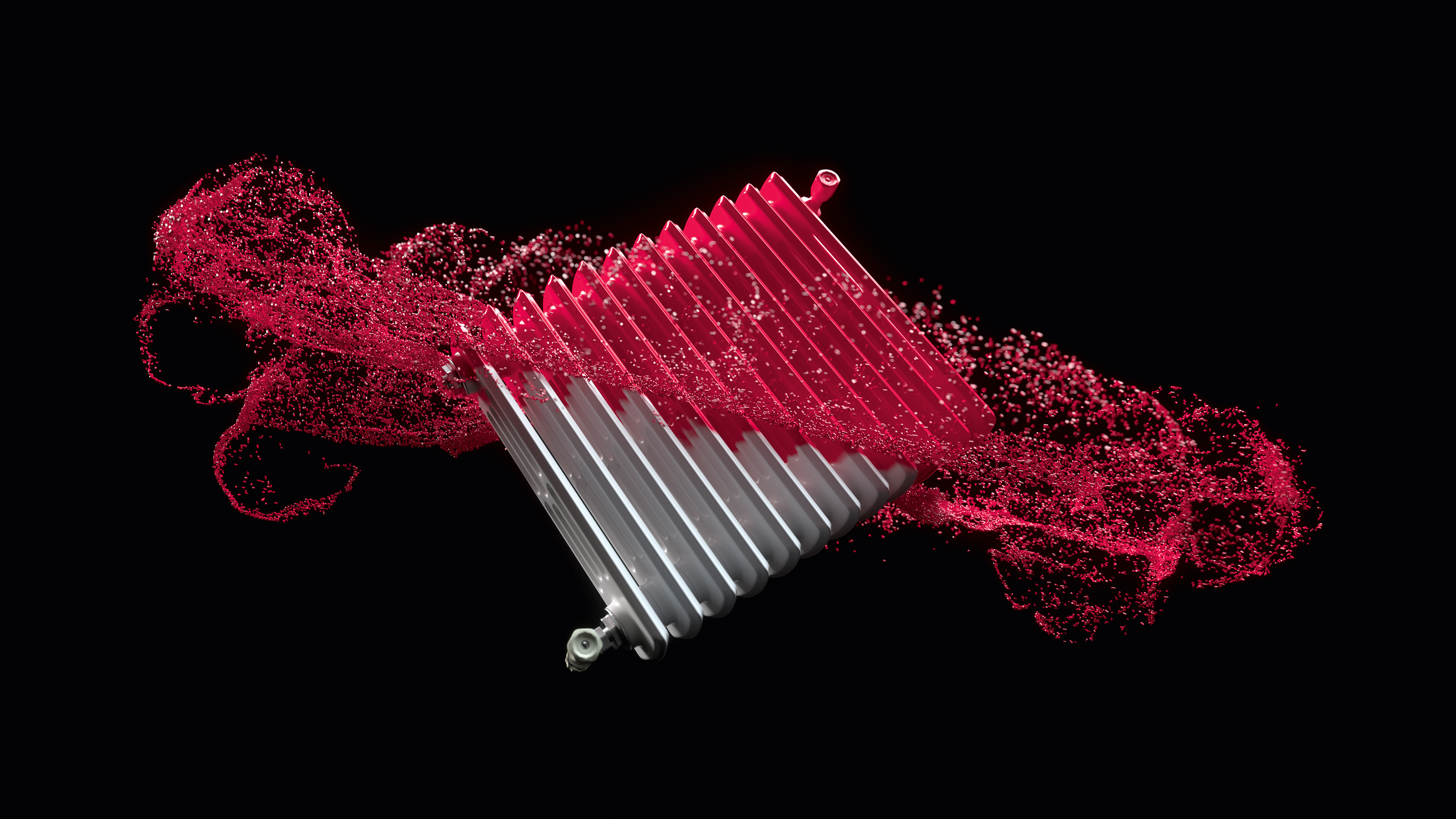 Kunststoff Christel Keyvisual Heizung Heizkörper der alternativ aus Kunstoff gefertigt werden kann