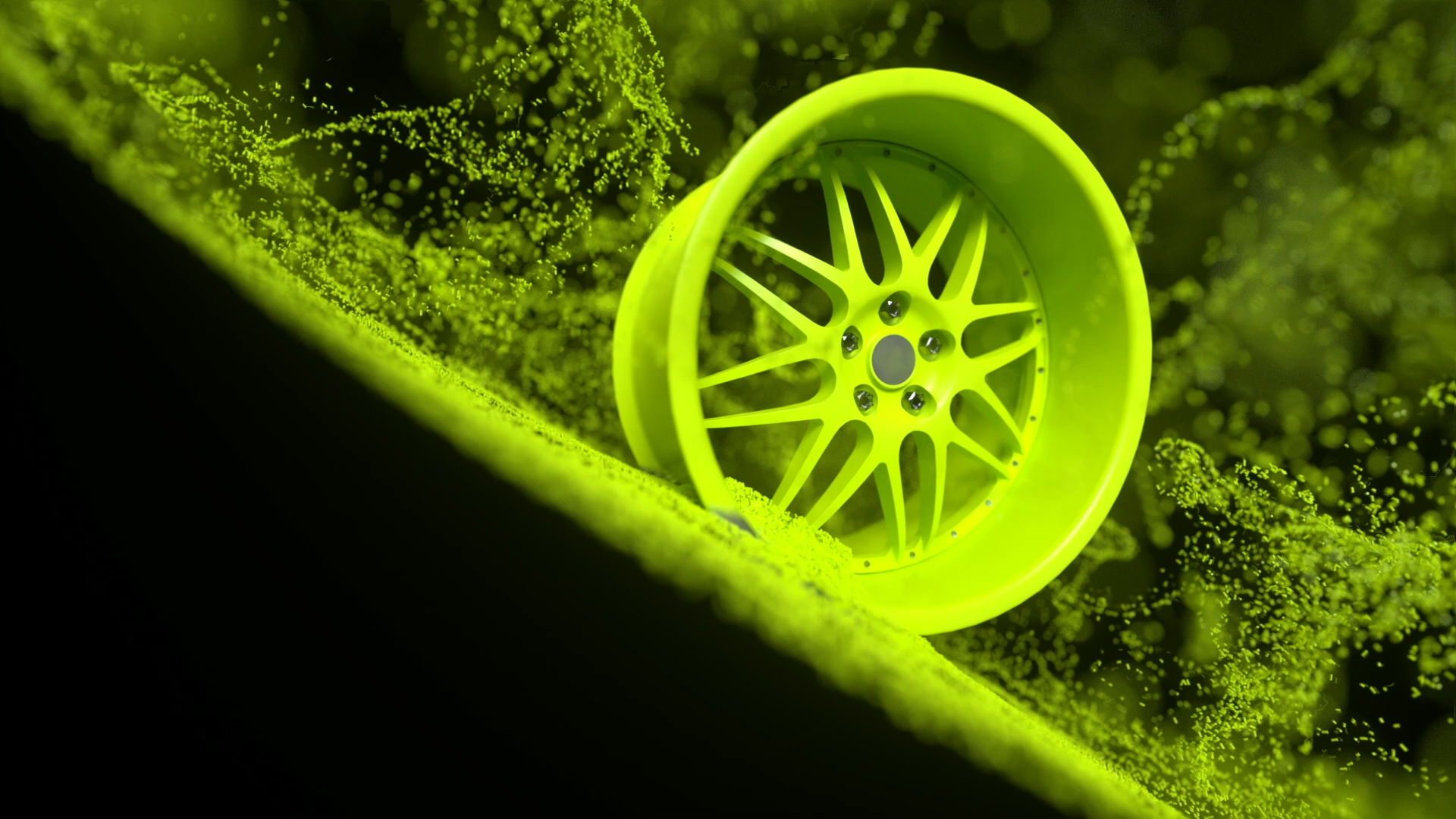 Kunststoff Christel Keyvisual Felge Autofelge die alternativ aus Kunstoff gefertigt werden kann