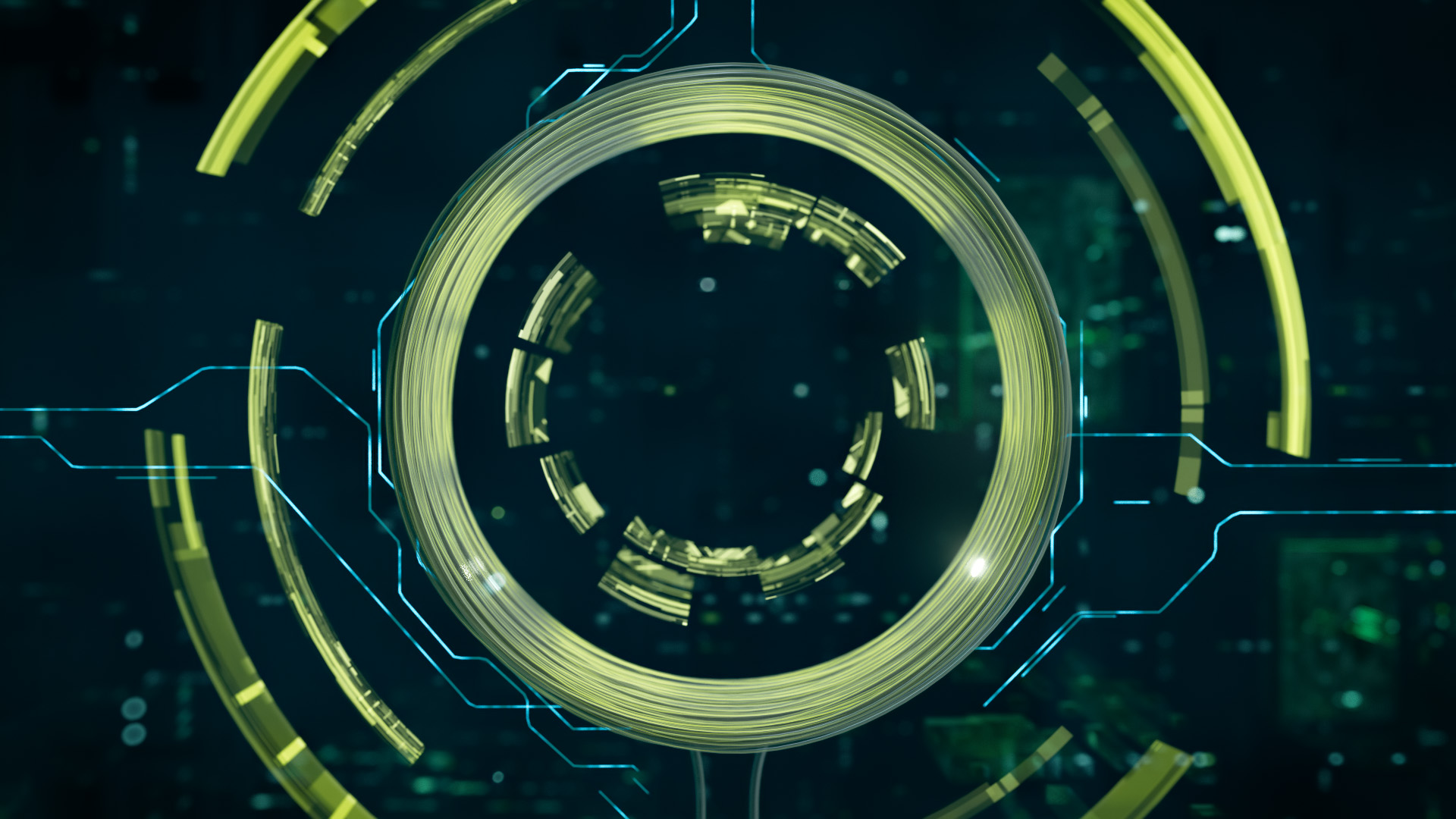 Litef Produktfilm FOG Visualisierung abstrakt Litef Produktfilm FOG Visualisierung abstrakt