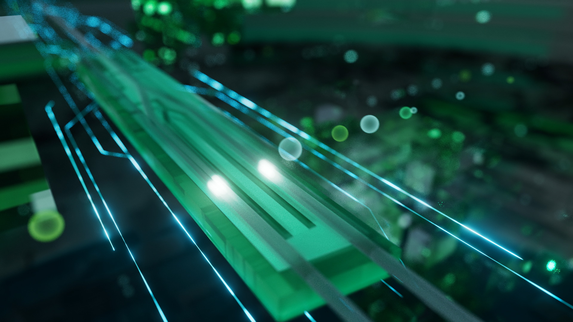 Litef Produktfilm FOG Visualisierung Lichtimpuls Litef Produktfilm FOG Visualisierung Lichtimpuls in Bahnen