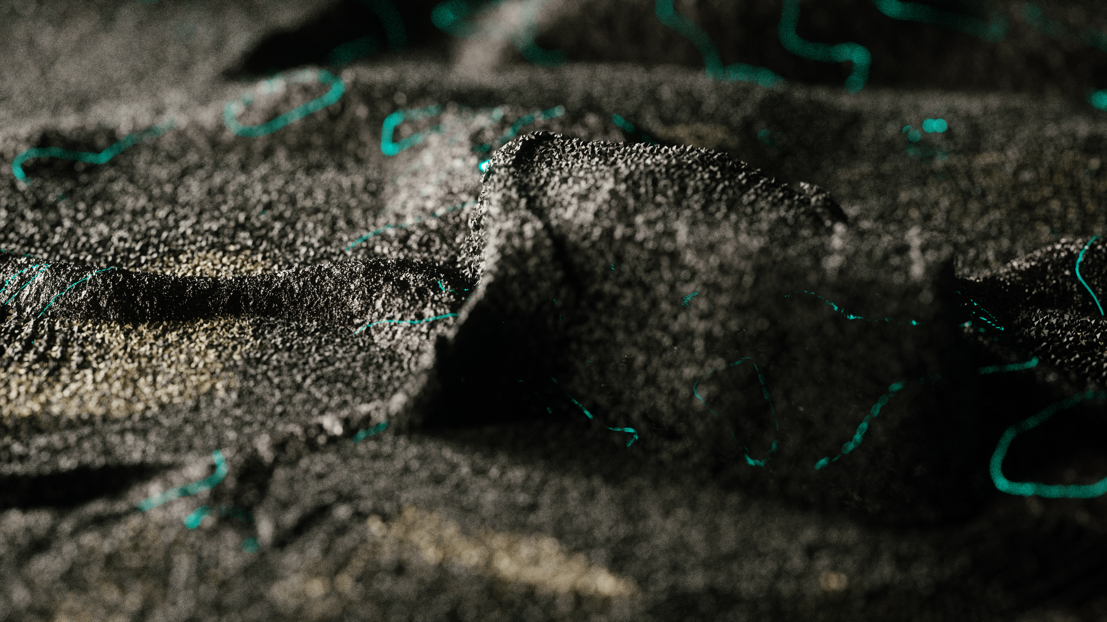 Litef Keyvisual MEMS Technologie Abstrakte Darstellung von Silizium