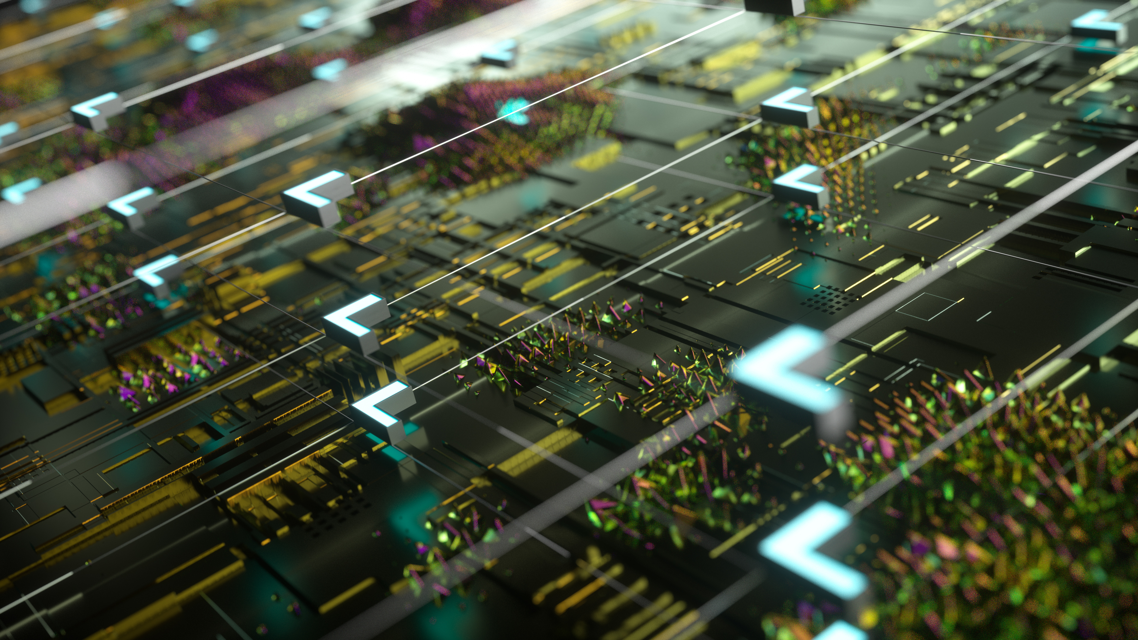 Litef Keyvisual MEMS Technologie Moodboard Moodboard Leiterplatten