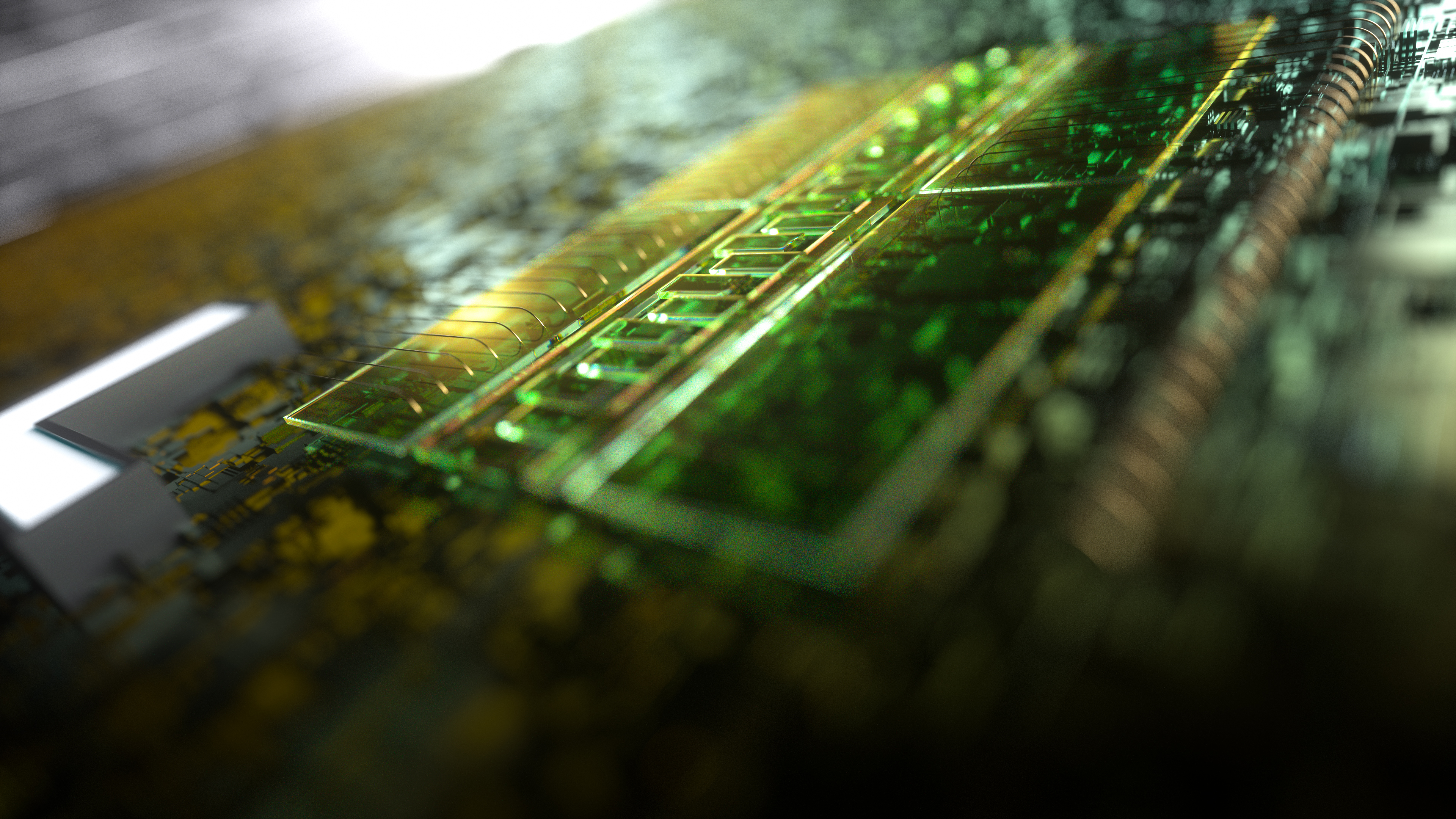 Litef Keyvisual MEMS Technologie Moodboard Moodboard Chipherstellung auf Wafer