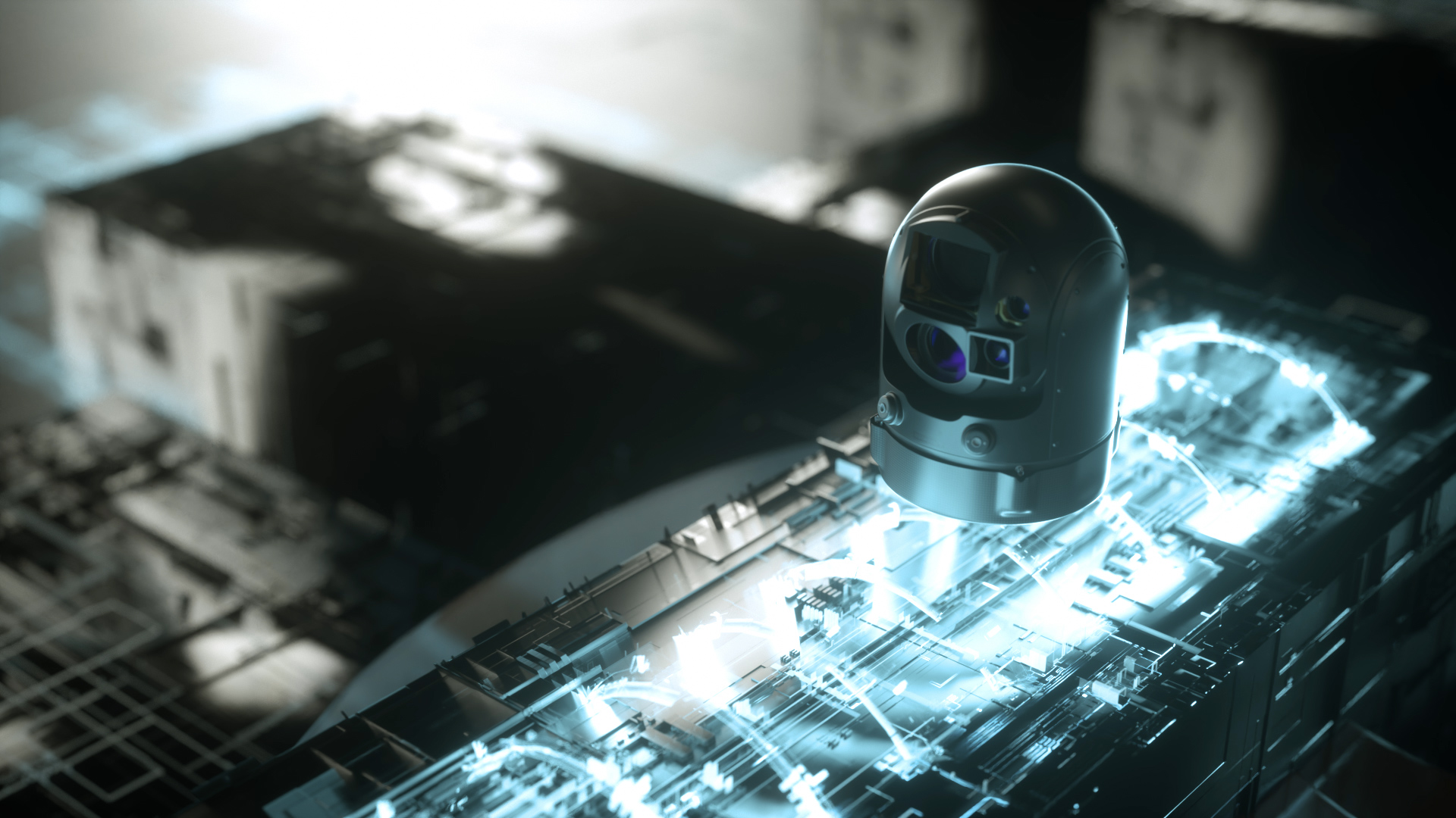 Optimare Imagefilm Oil Pollution EOIR Sensor Optimare Imagefilm Oil Pollution EOIR Sensor im Umfeld